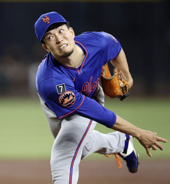 【MLB】メッツ・千賀滉大　7回途中2失点で6勝目！　防御率1・60　山本由伸を抜きリーグトップの防御率に